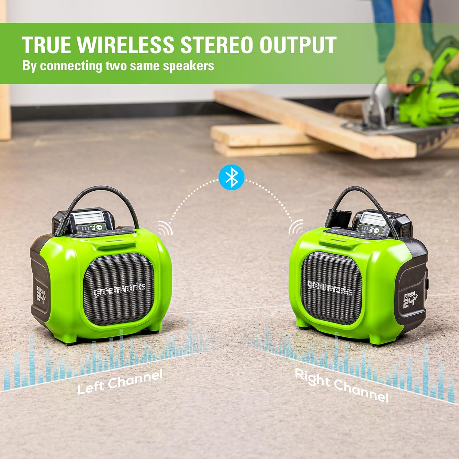 Greenworks 48V (24V x 2) High - Performance Cordless Yard Tool Combo: 21" self propelled lawn mower, 12" Trimmer & Blower, with 3 Batteries & 2 Chargers